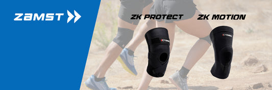 Ontdek de Nieuwe Generatie Kniebraces bij Zamst: ZK-Motion en ZK-Protect!