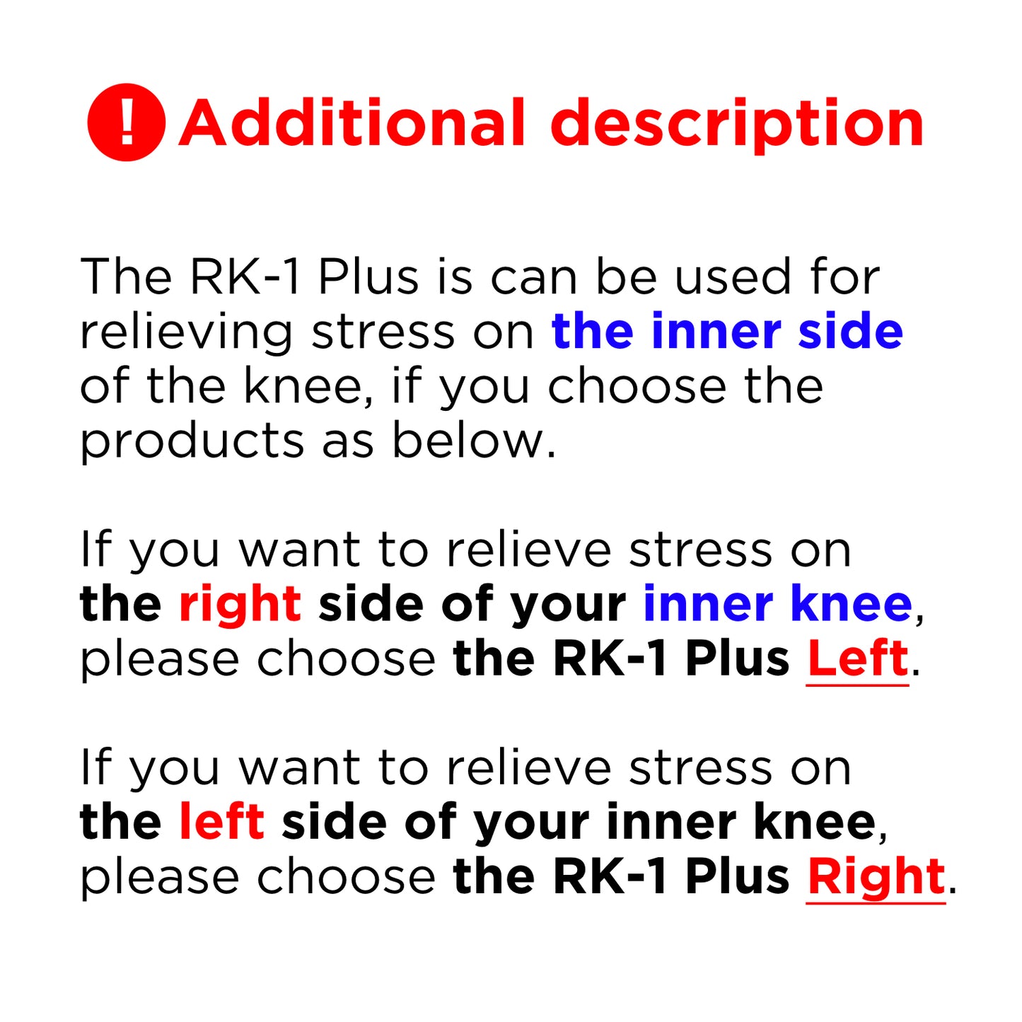 Zamst RK-1 Plus - Kniebrace